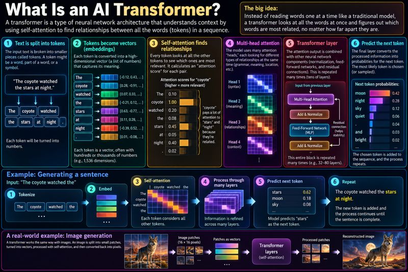 Diagram: what is an AI transformer